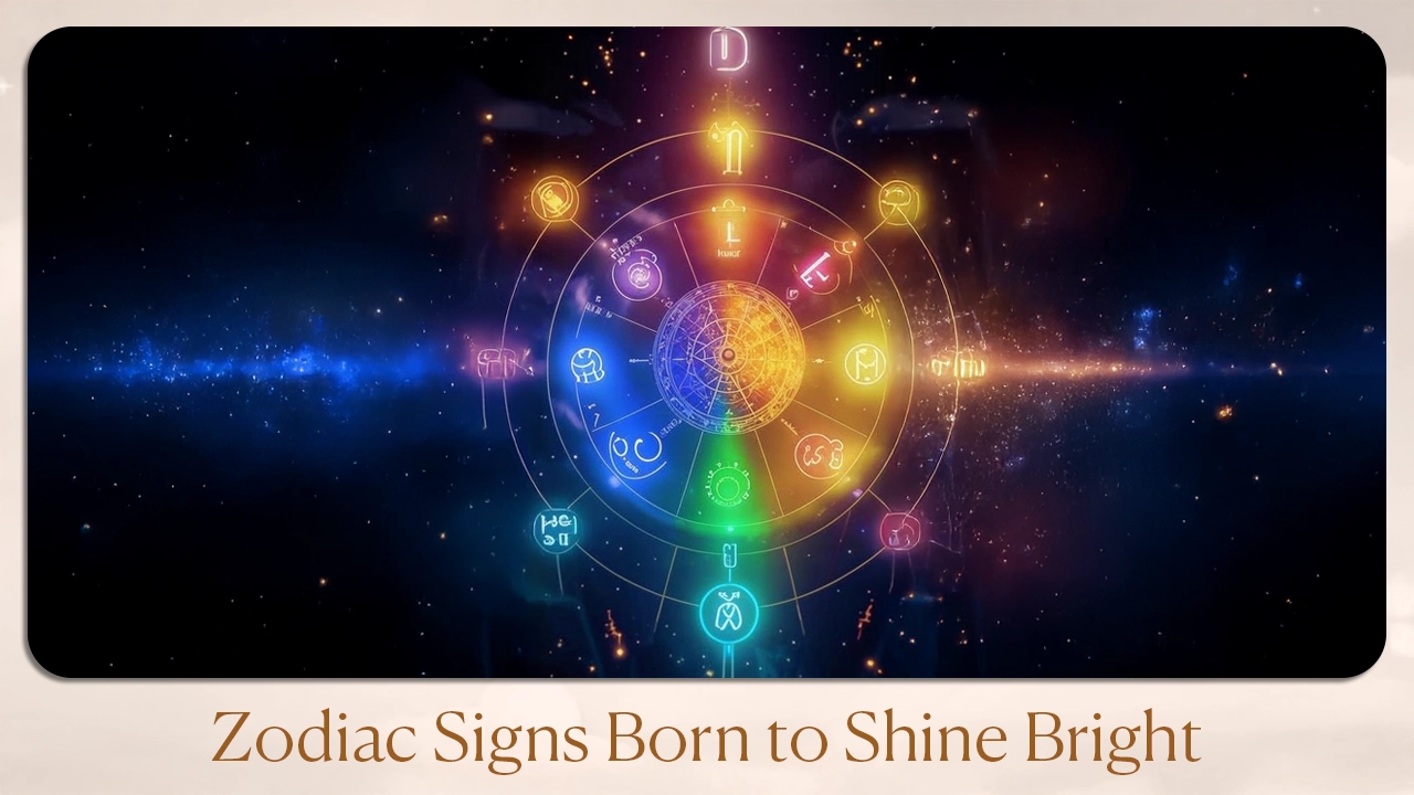 Zodiac Signs Born to Shine Bright